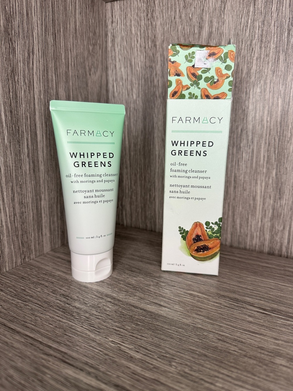 Farmacy Whipped Greens Foaming Cleanser - 3.4oz
